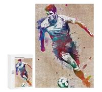 300 PCS Rompecabezas para Adolescentes Soccer Player Rompecabezas para Adultos Juegos Relajantes Mejora La Memoria Interacción Entre Padres E Hijos 300 PCS