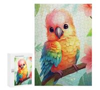 300 PCS Rompecabezas para Adolescentes Summer Bird Rompecabezas para Adultos Juegos Divertidos Regalo De Cumpleaños Cumpleaños Y Navidad 300 PCS