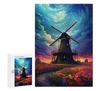 300 PCS Rompecabezas para Adolescentes The Beauty of Holland Rompecabezas para Adultos Juegos Familiares Mejora La Memoria Regalos para Amigos Y Familiares 300 PCS