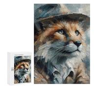 300 PCS Rompecabezas para Adolescentes The Day Sherlock Turned Into A Fox Juegos Familiares De Rompecabezas para Adultos Que Mejoran La Memoria Ayudan A Ejercitar El Cerebro 300 PCS