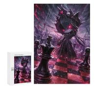 300 PCS Rompecabezas para Adolescentes The Queen of Chess Rompecabezas para Adultos Juegos Relajantes Que Mejoran La Memoria Actividades Divertidas En Casa 300 PCS