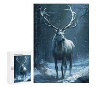 300 PCS Rompecabezas para Adolescentes The White Buck Rompecabezas para Adultos Juguetes Antiestrés Desafío Difícil Cumpleaños