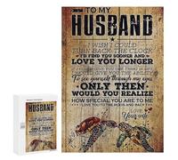 300 PCS Rompecabezas para Adolescentes To My Husband Rompecabezas Juegos Relajantes Desafío Difícil Desafiante De Completar 300 PCS