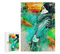 300 PCS Rompecabezas para Adolescentes Toucan Birds Rompecabezas para Adultos Desafío Difícil Actividades Divertidas En Casa Gran Regalo para Jugar 300 PCS