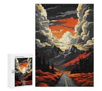 300 PCS Rompecabezas para Adolescentes Towards Natural Freedom Rompecabezas para Adultos, Decoración De Pared, Corte De Precisión, Cumpleaños