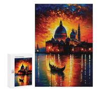 300 PCS Rompecabezas para Adolescentes Venice in Colors Rompecabezas para Adultos Juegos Familiares Mejora La Memoria Regalos para Amigos Y Familiares 300 PCS