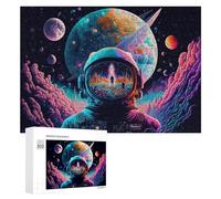 300 PCS Rompecabezas para Adolescentes Vibrant Cosmic Journey Rompecabezas para Adultos Juguetes Antiestrés Regalo De Cumpleaños Regalo De Cumpleaños, Regalos, 300 PCS