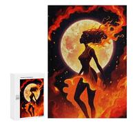 300 PCS Rompecabezas para Adolescentes Walk Through The Fire Rompecabezas para Adultos Juegos Relajantes Mejora La Memoria Interacción Entre Padres E Hijos 300 PCS