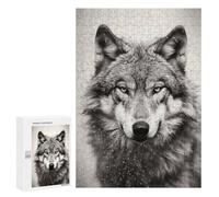 300 PCS Rompecabezas para Adolescentes Wolf Animals Rompecabezas para Adultos Juegos Familiares Mejora La Memoria Regalos para Amigos Y Familiares 300 PCS