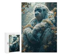 300 PCS Rompecabezas para Adolescentes Yeti in The Forest Rompecabezas para Adultos Juegos Relajantes Que Mejoran La Memoria Actividades Divertidas En Casa 300 PCS