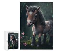 300 PCS Rompecabezas para Adultos Baby Animal Foal Rompecabezas para Adultos Juguetes De Bricolaje Decoración del Hogar Difíciles Y Desafiantes 300 PCS