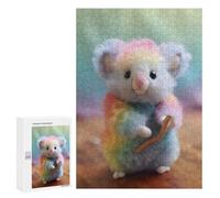 300 PCS Rompecabezas para Adultos Baby Colorful Koala Bear Rompecabezas para Adultos Juegos De Relajación Regalos para Mujeres Regalos De Cumpleaños 300 PCS