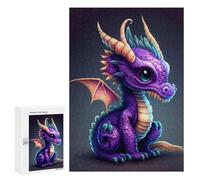 300 PCS Rompecabezas para Adultos Baby Dragon Cute Juego Familiar De Rompecabezas Análisis Y Lógica Interacción Entre Padres E Hijos 300 PCS