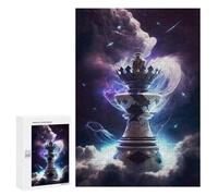 300 PCS Rompecabezas para Adultos Chess Tower of Universe Rompecabezas para Adultos Juegos Familiares Regalos para Mujeres Interacción Entre Padres E Hijos 300 PCS