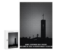 300 PCS Rompecabezas para Adultos Christ Quote to Remember 2 Rompecabezas para Adultos Juguetes Antiestrés Una Obra De Arte Difícil Y Desafiante 300 PCS