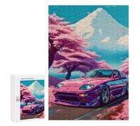 300 PCS Rompecabezas para Adultos Classic Cars The Nature Rompecabezas para Adultos Juegos Relajantes Corte De Precisión Cumpleaños Y Navidad 300 PCS