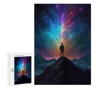300 PCS Rompecabezas para Adultos Colors Explosion Rompecabezas para Adultos Juguetes Antiestrés Una Obra De Arte Difícil Y Desafiante 300 PCS