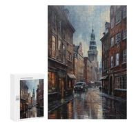 300 PCS Rompecabezas para Adultos Copenhagen Art Denmark Rompecabezas para Adultos Juguete Decoración De Pared Mejora Los Recuerdos Regalos para Amigos Y Familiares 300 PCS