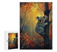 300 PCS Rompecabezas para Adultos Cozy Koala Rompecabezas para Adultos Juego De Ingenio Pero Divertido Y Humorístico Actividades Divertidas En Casa, 300 PCS
