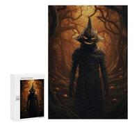 300 PCS Rompecabezas para Adultos Cursed Pumpkin King Juego Familiar De Rompecabezas Análisis Y Lógica Interacción Entre Padres E Hijos 300 PCS