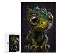 300 PCS Rompecabezas para Adultos Cute Baby Dragon Rompecabezas para Adultos Juegos Divertidos Alivia El Estrés Desafiante De Completar 300 PCS