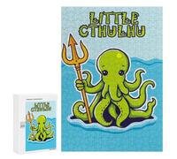 300 PCS Rompecabezas para Adultos Cute Cthulhu Octopus Juego Familiar De Rompecabezas Análisis Y Lógica Interacción Entre Padres E Hijos 300 PCS