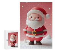 300 PCS Rompecabezas para Adultos Cute Santa Claus Rompecabezas para Adultos Juego De Ingenio Pero Divertidos Y Regalos Humorísticos para Amigos Y Familiares 300 PCS