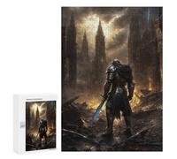300 PCS Rompecabezas para Adultos Defiance in The Ruins Rompecabezas para Adultos Juegos Relajantes Corte De Precisión Cumpleaños Y Navidad 300 PCS