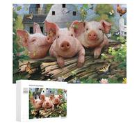 300 PCS Rompecabezas para Adultos Farm Animals Nature Scene Rompecabezas para Adultos Juguete Decoración De Pared Decoración 300 PCS