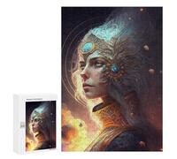300 PCS Rompecabezas para Adultos Galactic Enchantress Portrait Rompecabezas para Adultos Juegos De Relajación Carrera De Velocidad De Manos 300 PCS