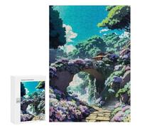 300 PCS Rompecabezas para Adultos Garden of Serenity Rompecabezas para Adultos Juguete Decoración De Pared Pero Divertido Y Humorístico Desafiante De Completar 300 PCS