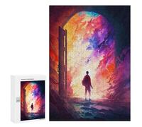 300 PCS Rompecabezas para Adultos Gateway to Colorful Dreams Rompecabezas para Adultos Juegos Divertidos Alivia El Estrés Desafiante De Completar 300 PCS