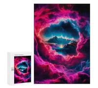 300 PCS Rompecabezas para Adultos Gateway to The Cosmos Rompecabezas para Adultos Juguete Decoración De Pared Mejora Los Recuerdos Regalos para Amigos Y Familiares 300 PCS