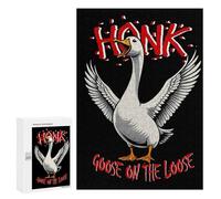 300 PCS Rompecabezas para Adultos Honk Goose on The Loose Juego Familiar De Rompecabezas Análisis Y Lógica Interacción Entre Padres E Hijos 300 PCS