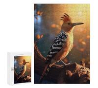 300 PCS Rompecabezas para Adultos Hoopoe A Colorful Bird Rompecabezas para Adultos Juegos Divertidos Alivia El Estrés Desafiante De Completar 300 PCS