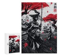 300 PCS Rompecabezas para Adultos Japanese Duel Ink Wash Rompecabezas para Adultos Juguete Decoración De Pared Decoración 300 PCS