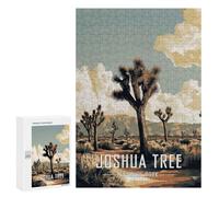 300 PCS Rompecabezas para Adultos Joshua Tree National Park Rompecabezas para Adultos Juegos Familiares Regalos para Mujeres Interacción Entre Padres E Hijos 300 PCS