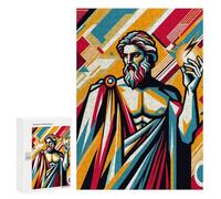 300 PCS Rompecabezas para Adultos King of The Gods Zeus Rompecabezas para Adultos Juegos Familiares Regalos para Mujeres Interacción Entre Padres E Hijos 300 PCS
