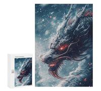 300 PCS Rompecabezas para Adultos Legendary Ice Dragon Rompecabezas para Adultos Juguete Decoración De Pared Decoración del Hogar 300 PCS
