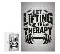 300 PCS Rompecabezas para Adultos Lifting Therapy Motivational Fitness Art Rompecabezas para Adultos Juegos Familiares Corte De Precisión Cumpleaños Y Navidad 300 PCS
