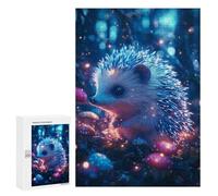 300 PCS Rompecabezas para Adultos Magical Hedgehog Rompecabezas para Adultos Juegos De Relajación Regalos para Mujeres Regalos De Cumpleaños 300 PCS