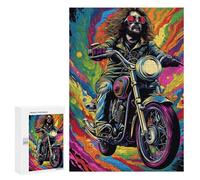 300 PCS Rompecabezas para Adultos Motorcycle Dreams in Color Rompecabezas para Adultos Juguetes Antiestrés Decoración del Hogar Cumpleaños Y Navidad 300 PCS