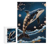 300 PCS Rompecabezas para Adultos Orca Kintsugi Art Rompecabezas para Adultos Juguete Decoración De Pared Decoración del Hogar 300 PCS