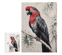 300 PCS Rompecabezas para Adultos Parrot Japanese Painting Rompecabezas para Adultos Juego De Ingenio Pero Divertidos Y Regalos Humorísticos para Amigos Y Familiares 300 PCS