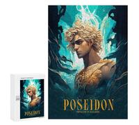 300 PCS Rompecabezas para Adultos Poseidon Rompecabezas para Adultos Juegos De Relajación Regalos para Mujeres Regalos De Cumpleaños 300 PCS