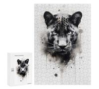 300 PCS Rompecabezas para Adultos Puma Beauty Watercolor Rompecabezas para Adultos Juguete Decoración De Pared Decoración del Hogar 300 PCS