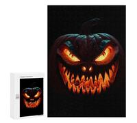 300 PCS Rompecabezas para Adultos Pumpkin Illustration Rompecabezas para Adultos Juegos Familiares Regalos para Mujeres Interacción Entre Padres E Hijos 300 PCS