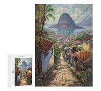 300 PCS Rompecabezas para Adultos Rio De Janeiro Beauty Rompecabezas para Adultos Juego De Ingenio Regalo De Cumpleaños Difícil Y Desafiante 300 PCS