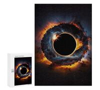 300 PCS Rompecabezas para Adultos Rompecabezas Black Hole and Endurance Rompecabezas para Adultos Juego De Ingenio Carrera De Velocidad De Manos Juego Desafiante Regalos 300 PCS