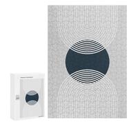 300 PCS Rompecabezas para Adultos Rompecabezas Circles and Lines 2 Rompecabezas para Adultos Juguetes Antiestrés Juego Difícil Y Desafiante Regalos 300 PCS